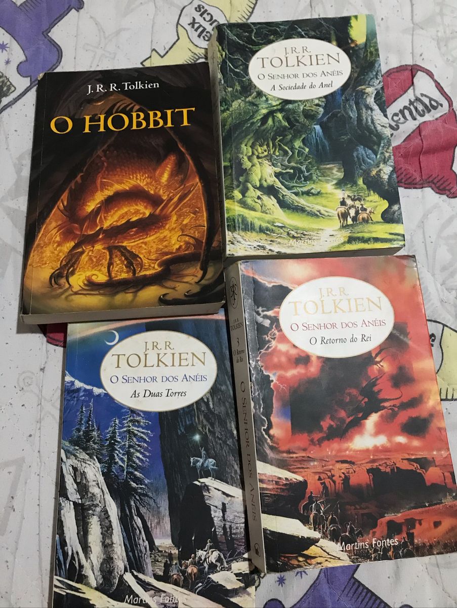 Coleção Hobbit O Senhor Dos Anéis Livro Martins Fontes Usado