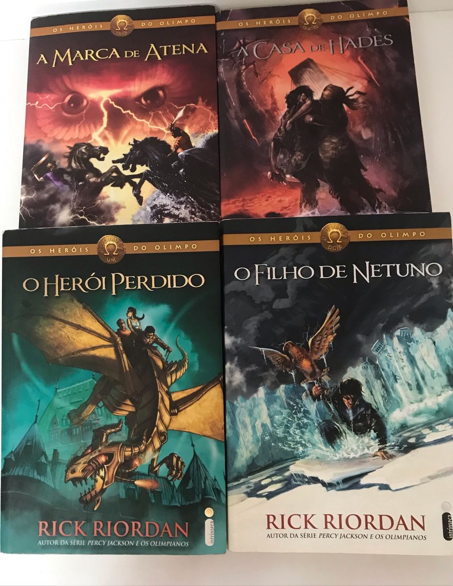 Coleção Livros Percy Jackson Os Heróis do Olimpo Livro Intrínseca