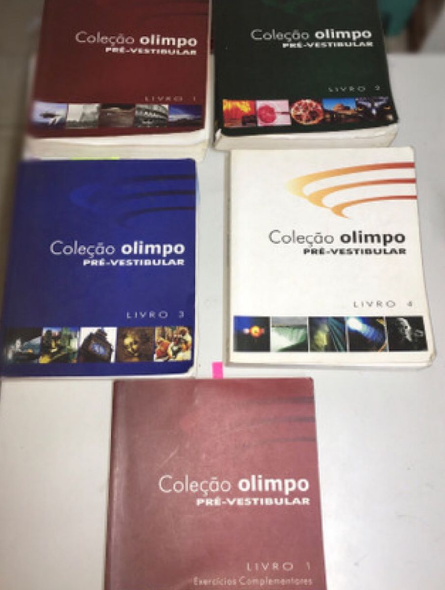 Coleção Olimpo Pré vestibular enem Livro Olimpo Usado 46139518 enjoei