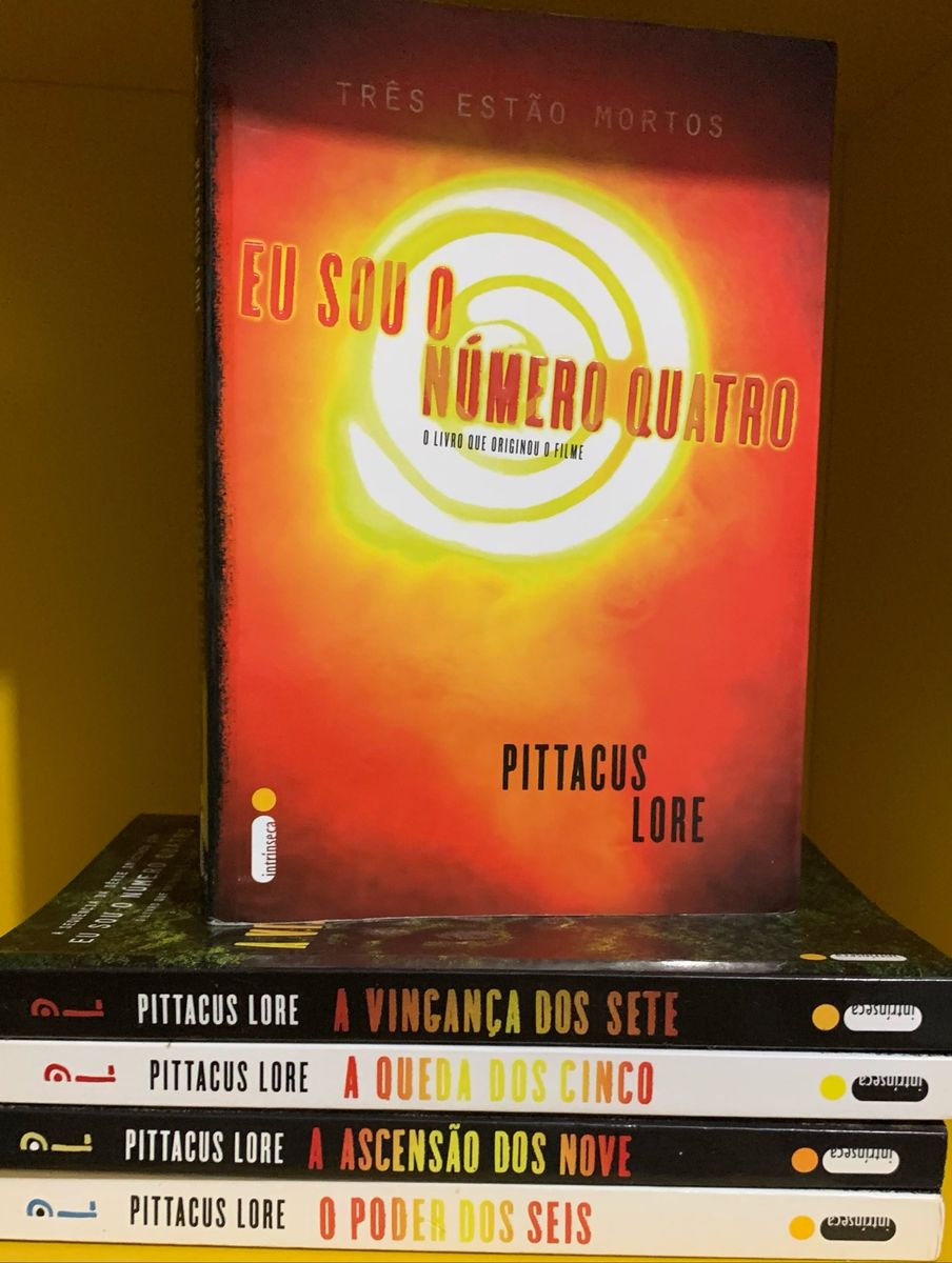 Coleção Os Legados de Lorien Pittacus Lore Livro Intrínseca Usado