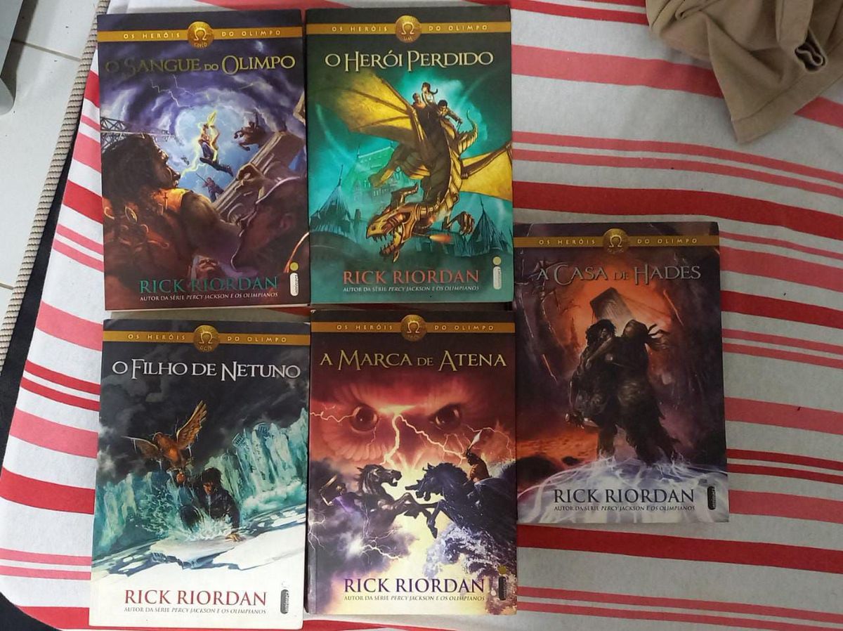 Coleção Percy Jackson Os Heróis do Olimpo Livro Percy Jackson Usado