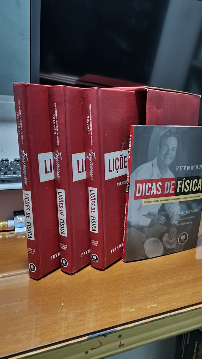 Cole O Richard Feynman Li Es De F Sica Volumes Livro Bookman