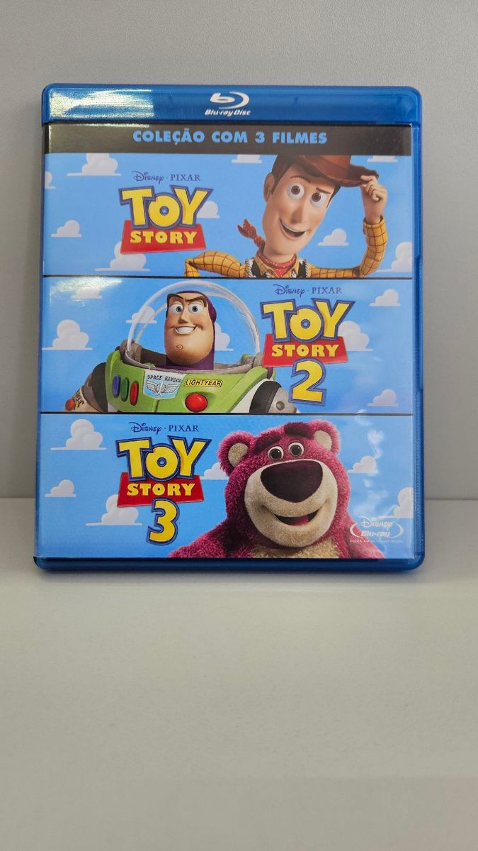 Cole O Trilogia Blu Ray Toy Story Filme E S Rie Disney Pixar Usado