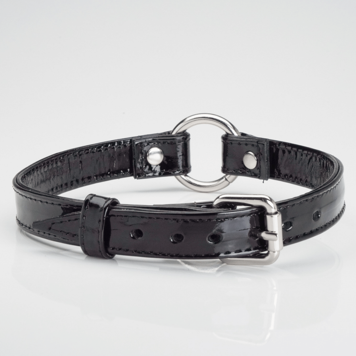 Coleira Choker Gargantilha Social Gótico Punk Rock Couro Legítimo