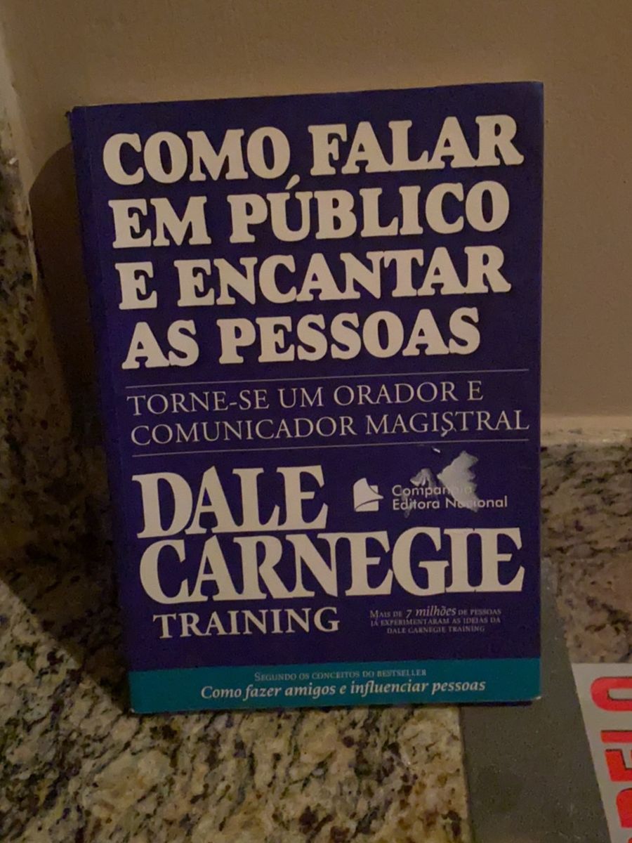 Como Falar em Público e Encantar As Pessoas Livro Editora Nacional