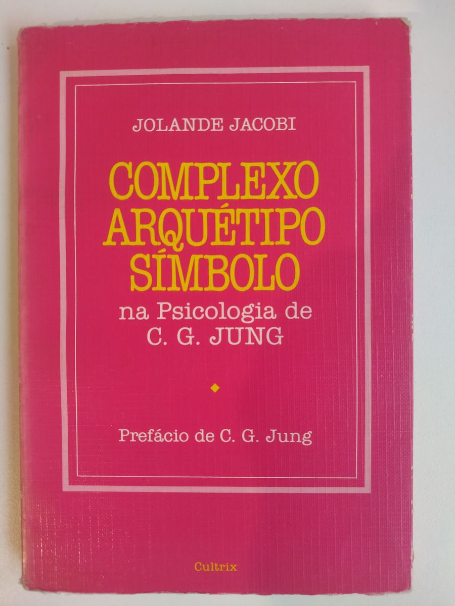 complexo Arquétipo Símbolo Jolande Jacobi Livro Editora Cultrix