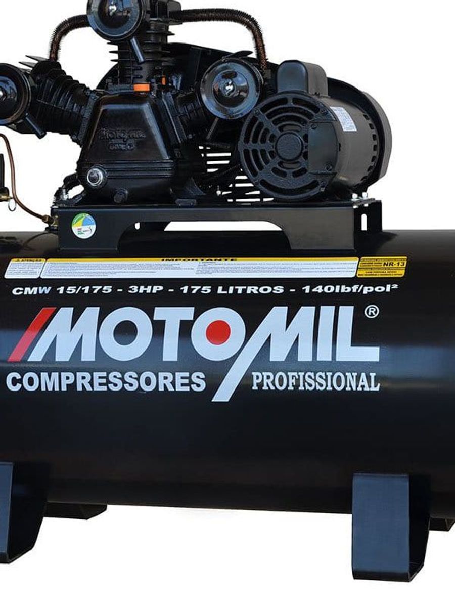 Compressor De Ar Profissional P S Hp Litros Bivolt V