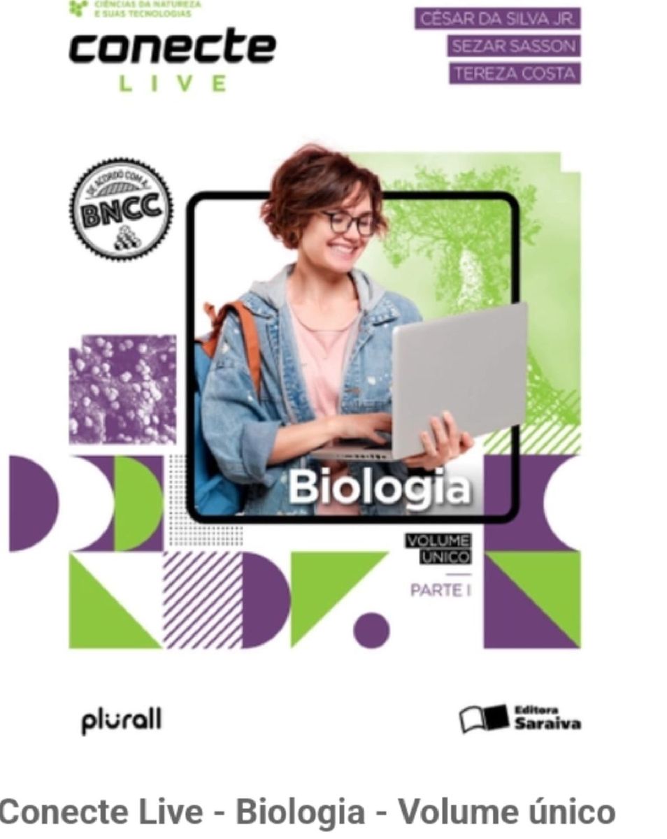 Conecte Live Biologia Volume Único Editora Saraiva Livro Editora