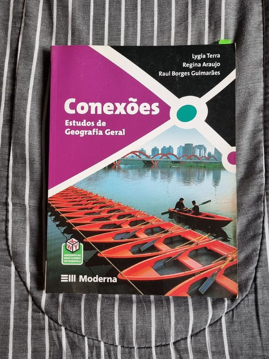 Conex Es Estudos De Geografia Geral Livro Moderna Usado Enjoei