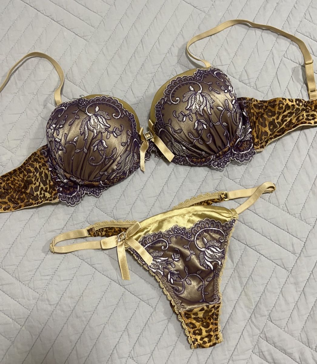 Conjunto Calcinha e Sutiã Fruit de La Passion Tam 42 Lingerie