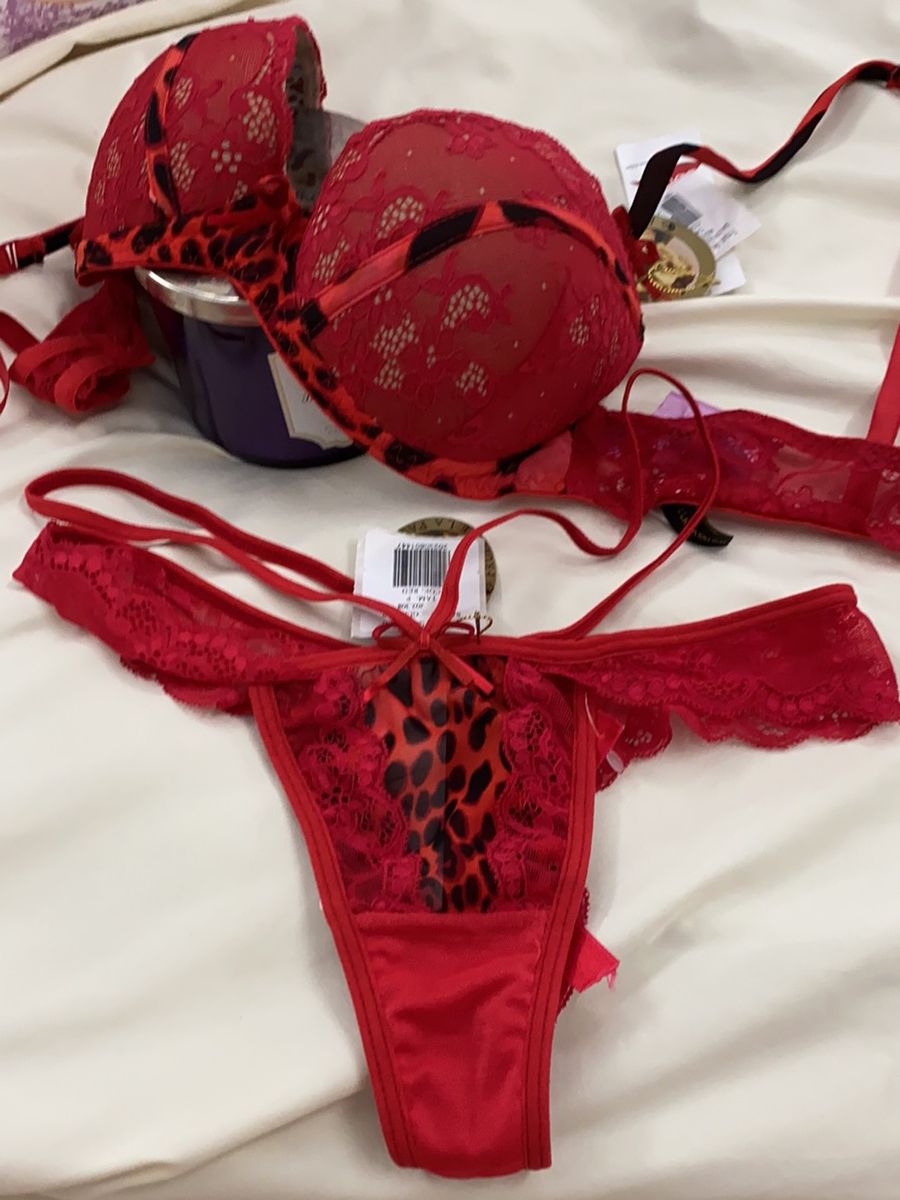 Conjunto Calcinha e Sutiã Fruit Lingerie Feminina Fruit De La Passion