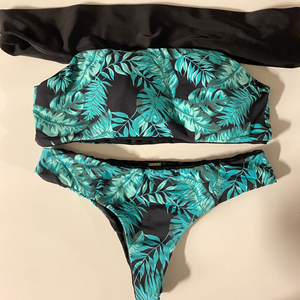 Conjunto de Biquíni Tomara Que Cai Dupla Face Moda Praia Feminina