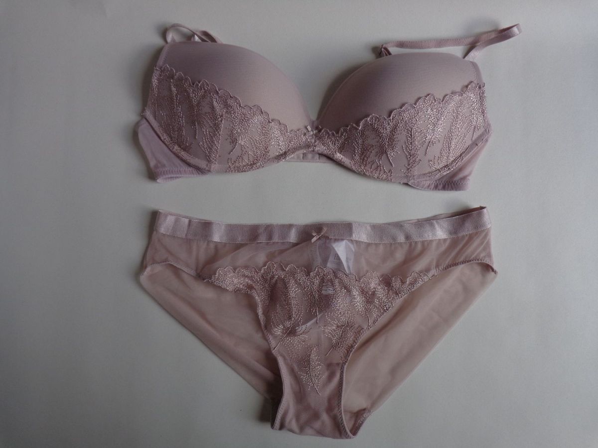 Conjunto De Calcinha E Suti Intimissimi Lingerie Feminina