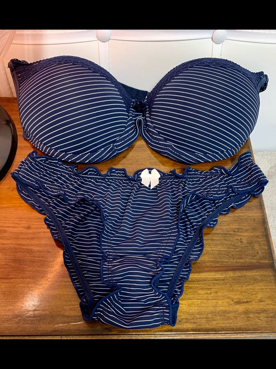 Conjunto de Calcinha e Sutiã Lingerie Feminina Lutestil Nunca Usado