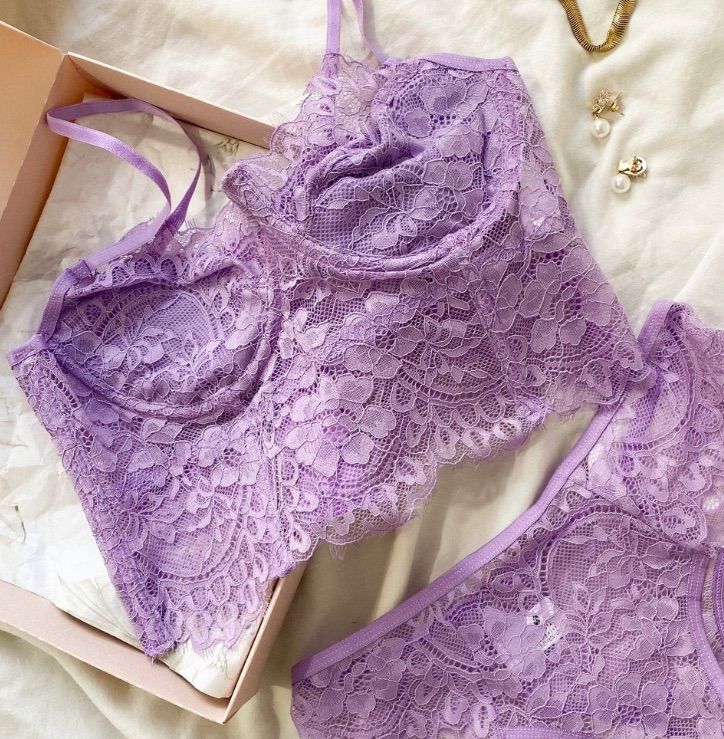 Conjunto De Lingerie Sem Bojo Aro De Sustenta O Lingerie