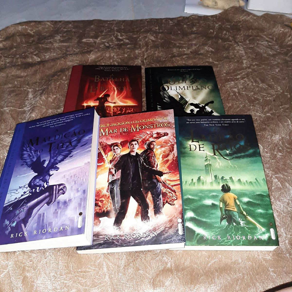 Conjunto De Livros Percy Jackson Livro Editora Intrinseca Usado