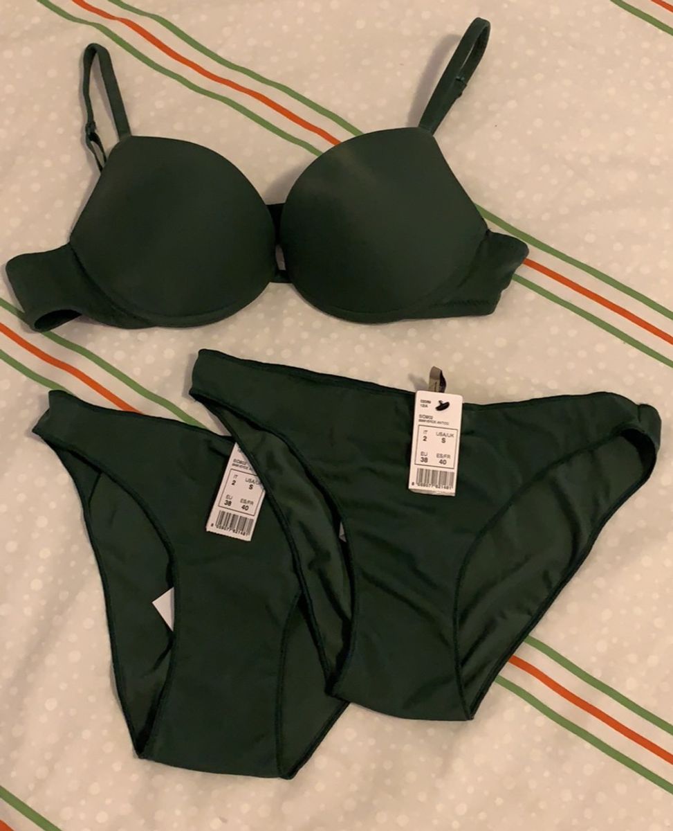 Conjunto de Sutiã e Duas Calcinhas Intimissimi Lingerie Feminina