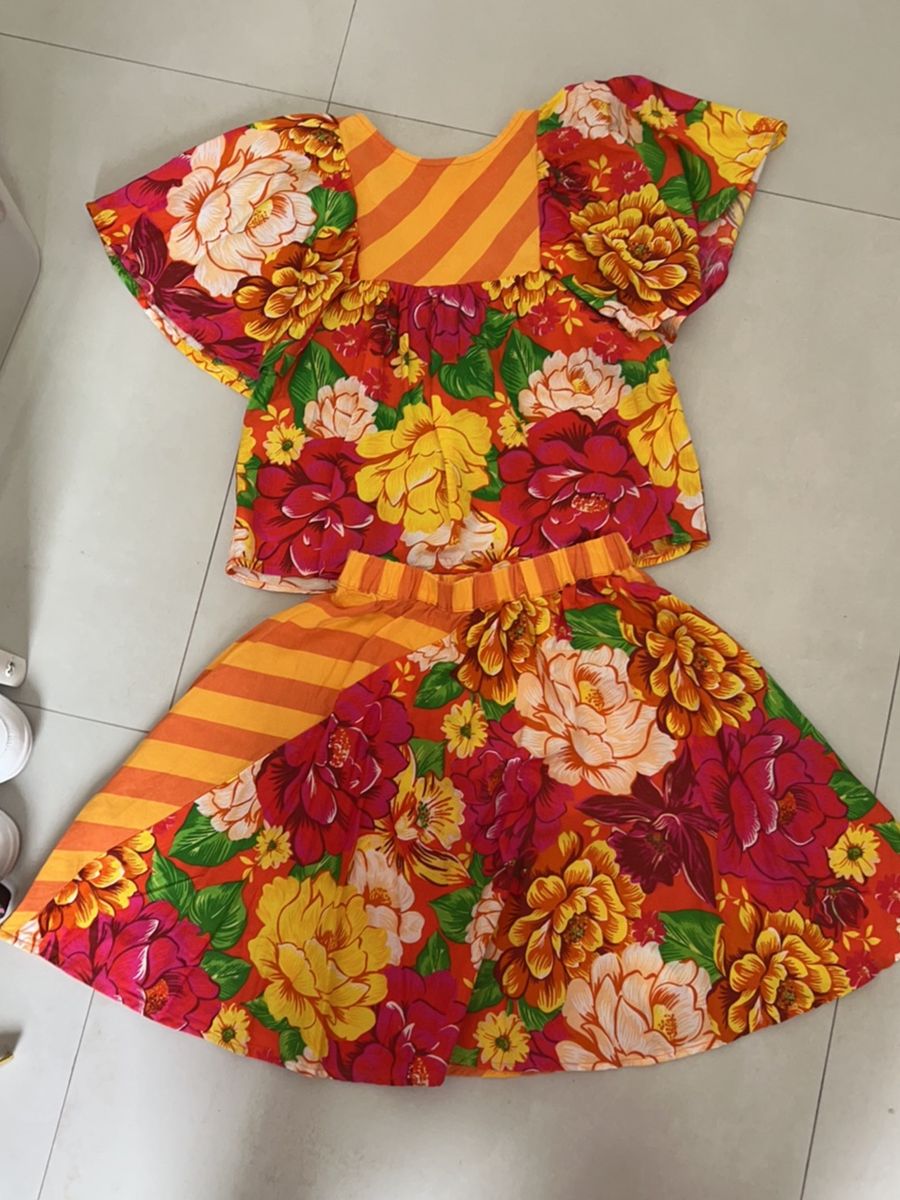 Conjunto F Bula Roupa Infantil Para Menina F Bula Usado Enjoei