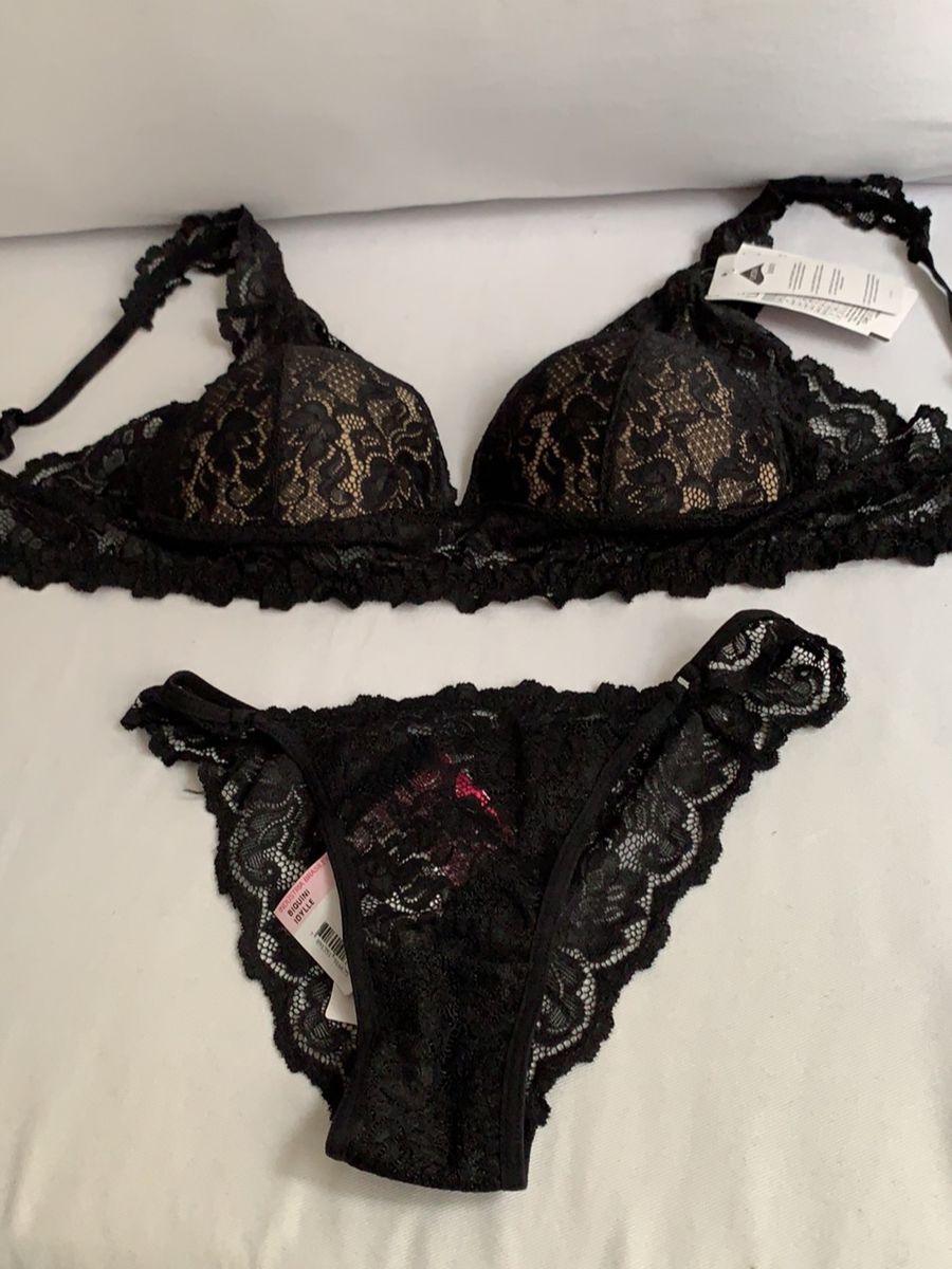 Conjunto Lingerie Demillus Lingerie Feminina Demillus Nunca Usado