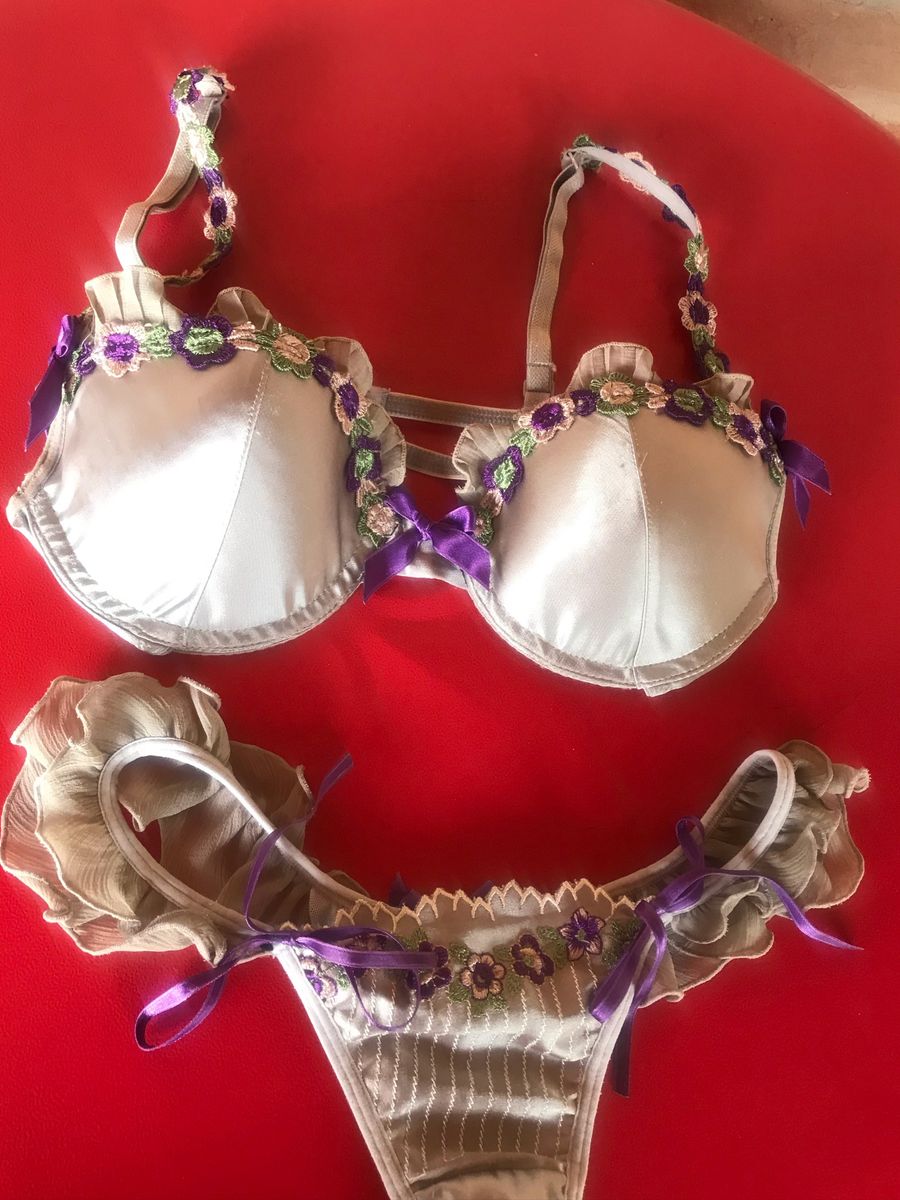 Conjunto Lingerie Fruit De La Passion Lingerie Feminina Fruit De La