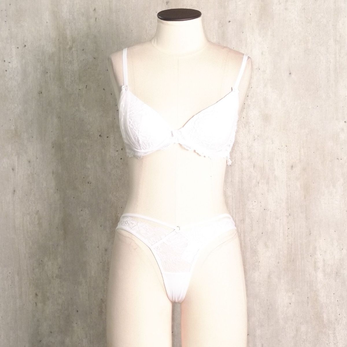 Conjunto Lingerie Off White Fruit De La Passion Lingerie Feminina