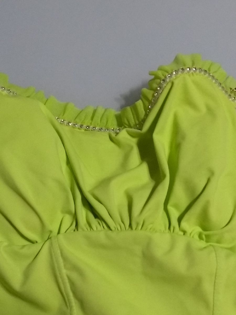 Corset Verde Lim O Lingerie Feminina Fruit De La Passion Nunca Usado