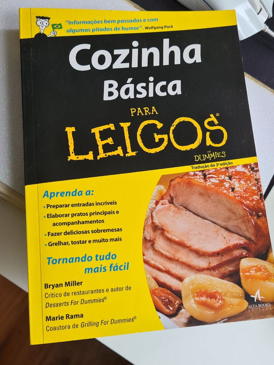 Cozinha Básica para Leigos for Dummies Livro Alta Books Usado