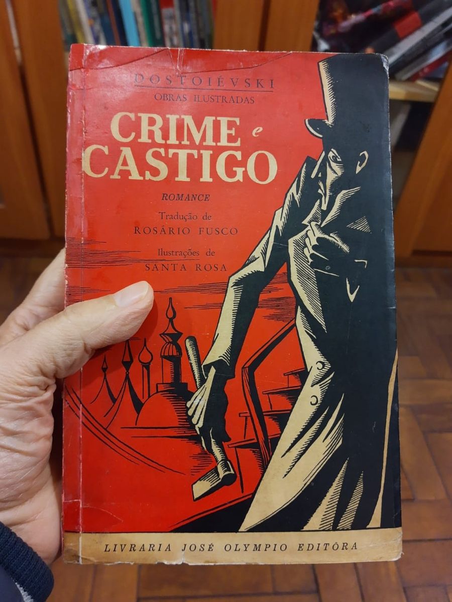 Crime e Castigo Fiódor Dostoievski Tradução Rosário Fusco Livro