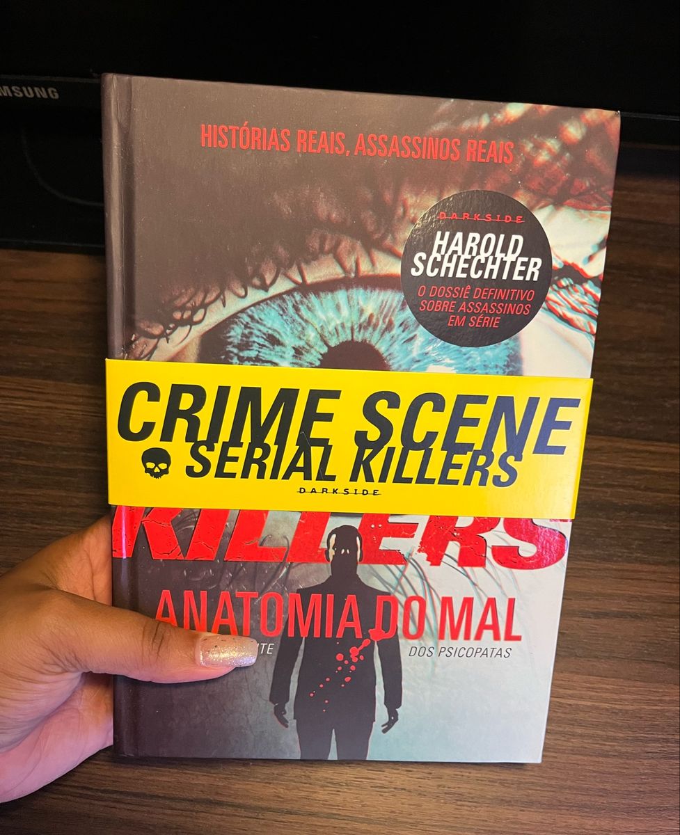 Crime Scene Anatomia Do Mal Cole O Darkside Livro Editora