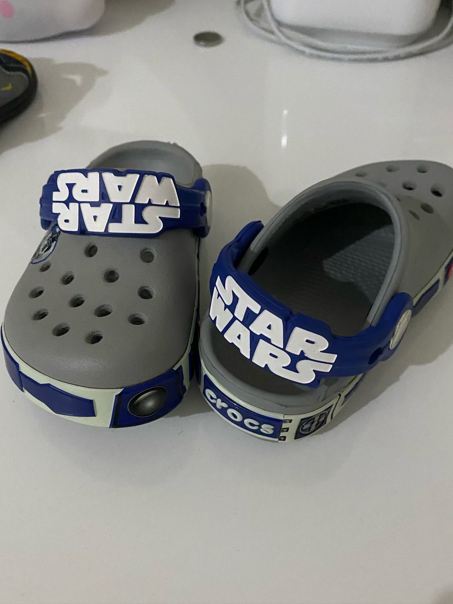 Crocs Original Star Wars Calçado Infantil para Meninos Crocs Usado