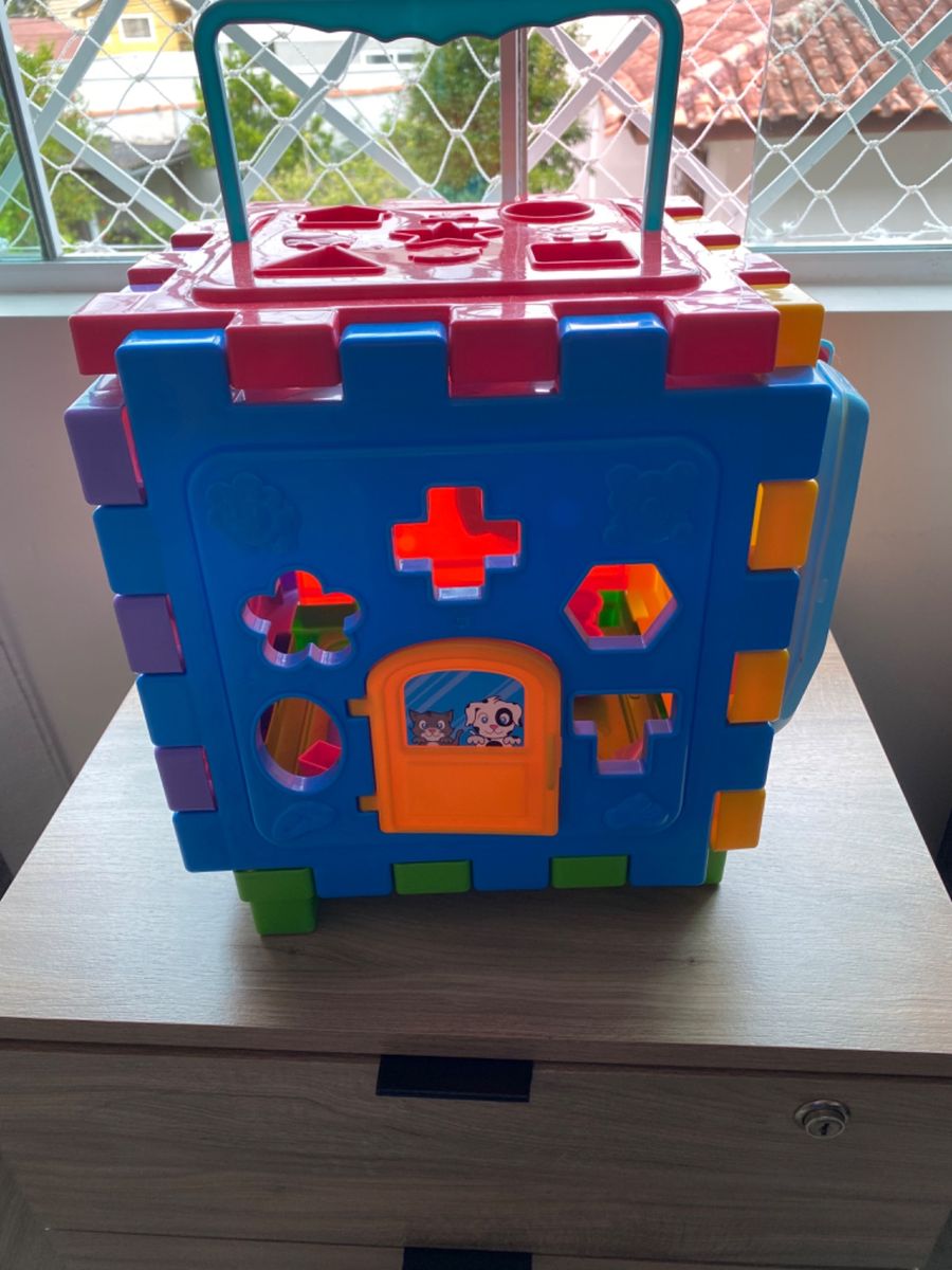 Cubo Educativo Brinquedo Brinquedo Para Beb S Usado Enjoei