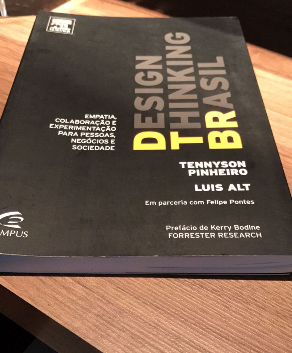 Design Thinking Brasil Livro Usado Enjoei