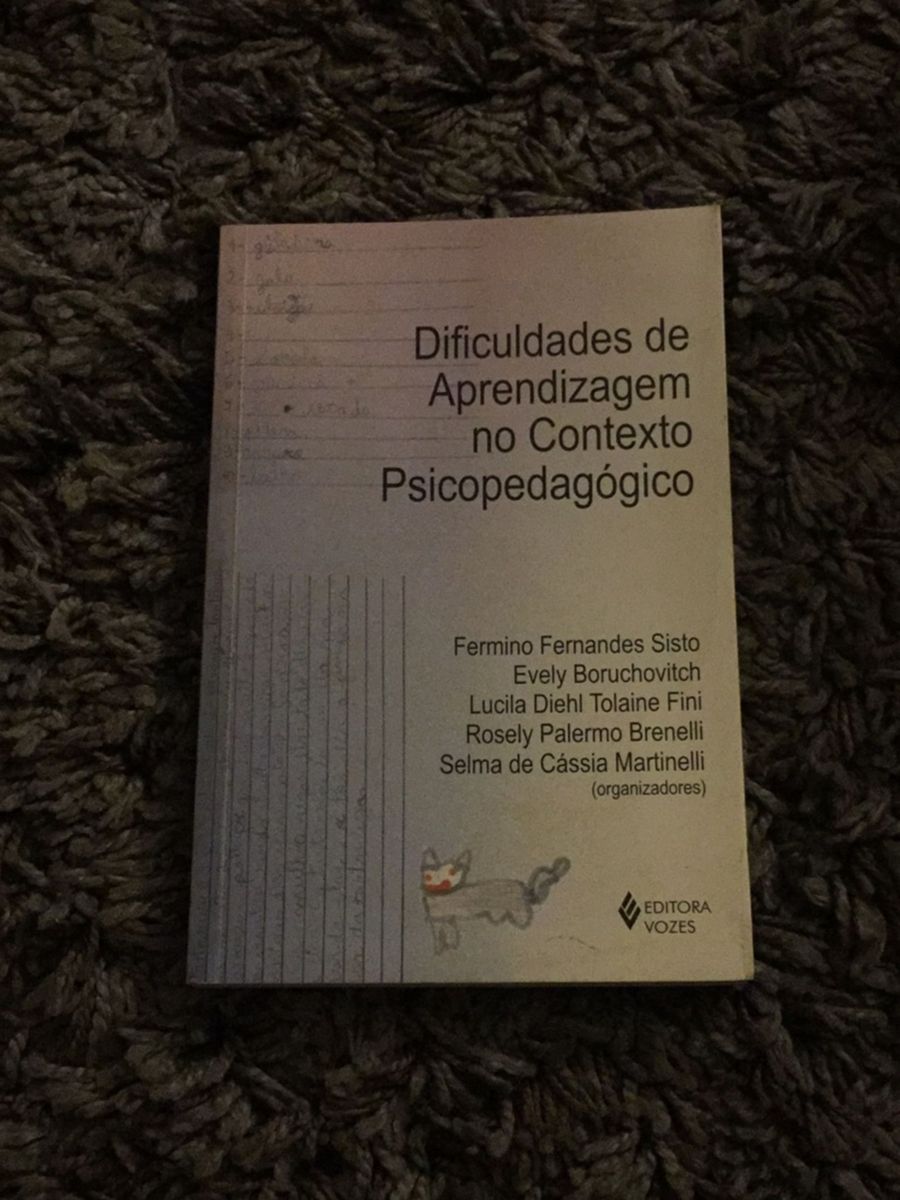 Dificuldades de Aprendizagem No Contexto Psicopedagógico Livro