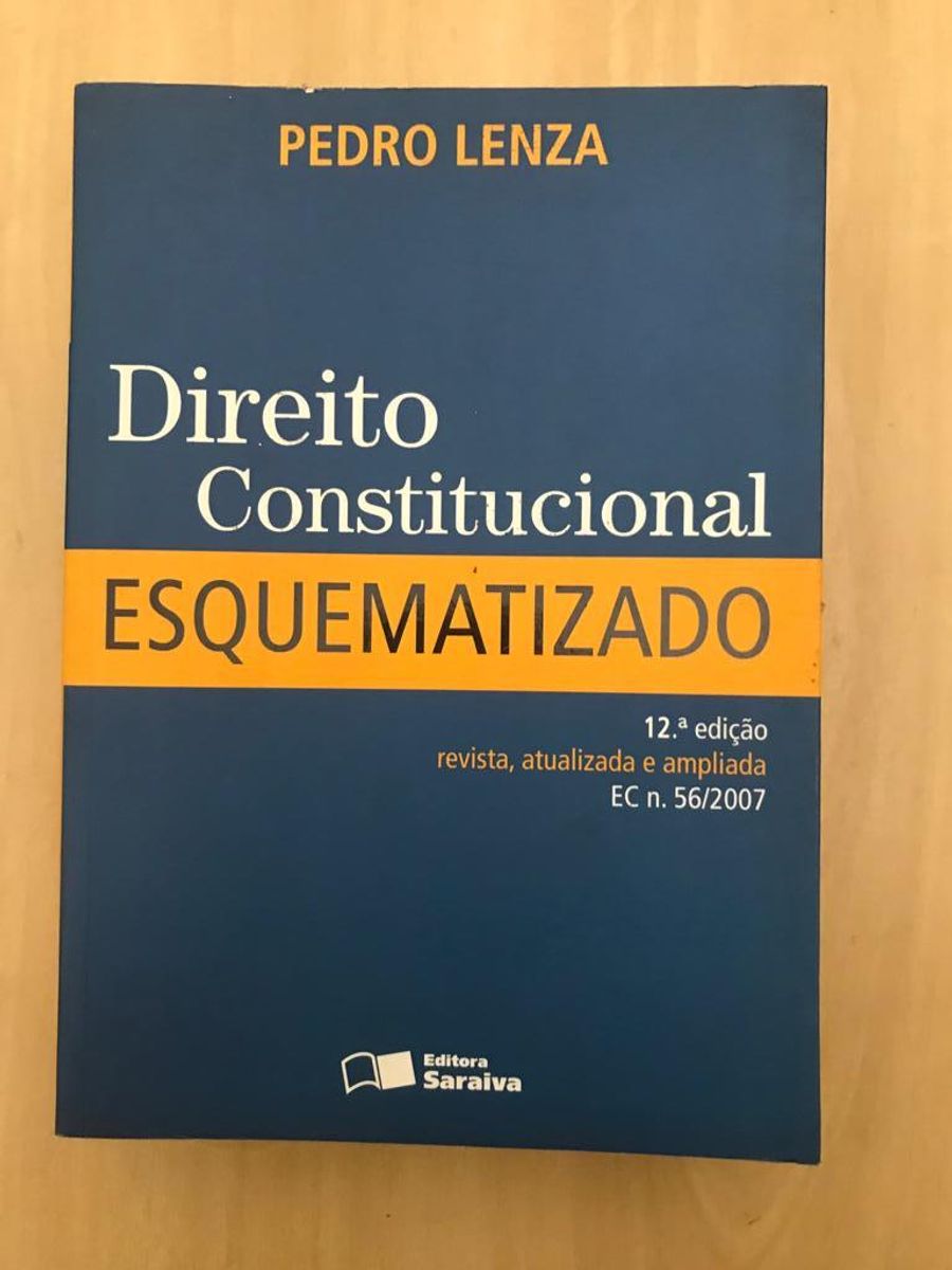 Direito Constitucional Esquematizado Pedro Lenza Livro Saraiva