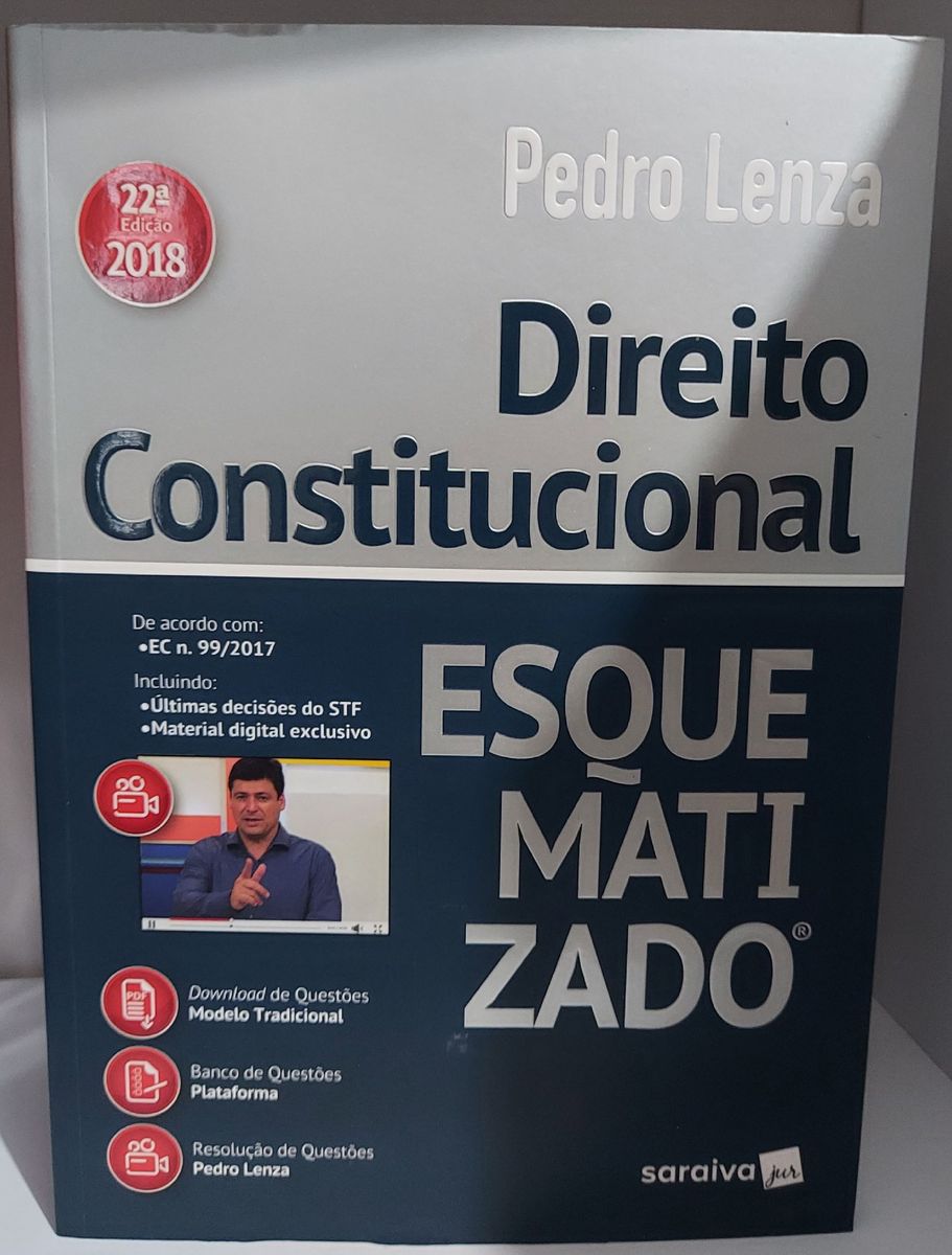 Direito Constitucional Esquematizado Pedro Lenza Livro Editora