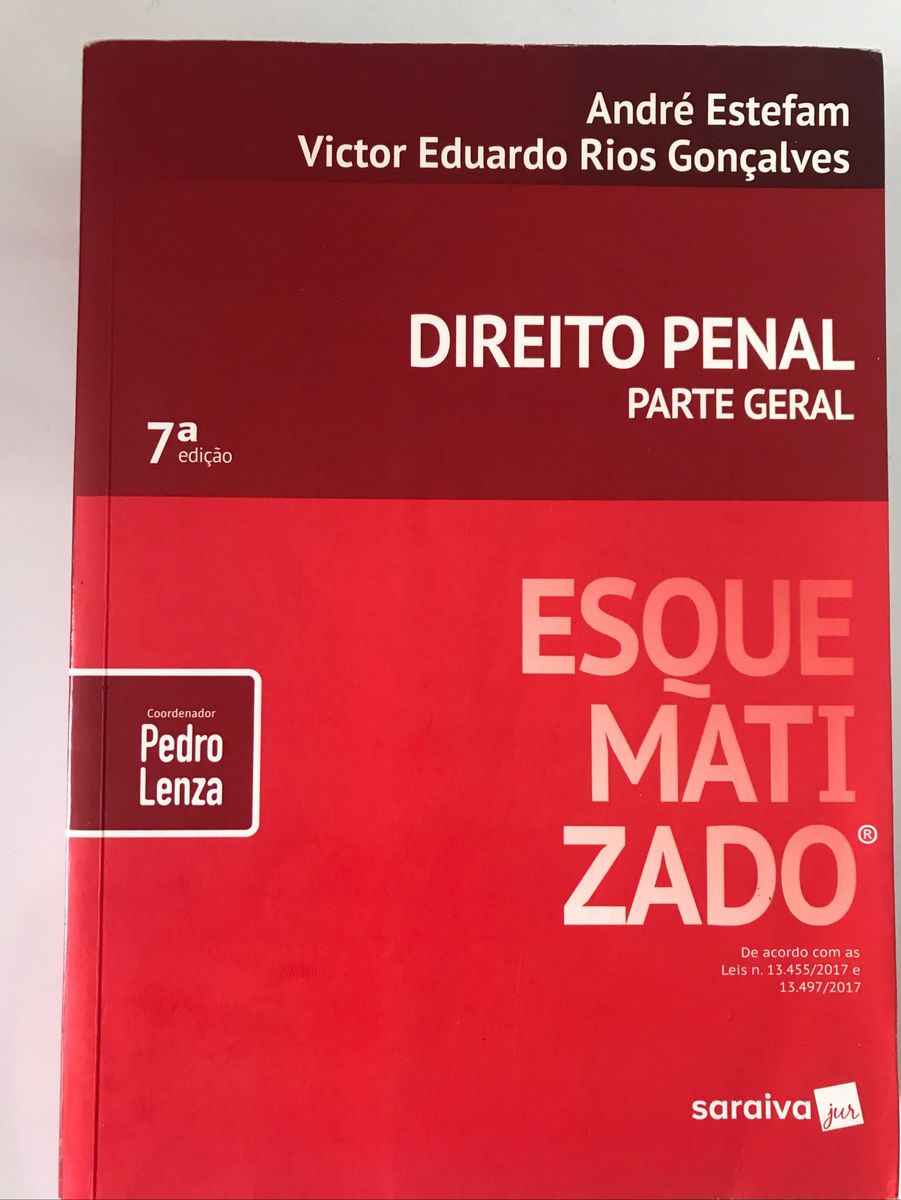 Direito Penal Parte Geral Livro Editora Saraiva Usado 66251641 Enjoei