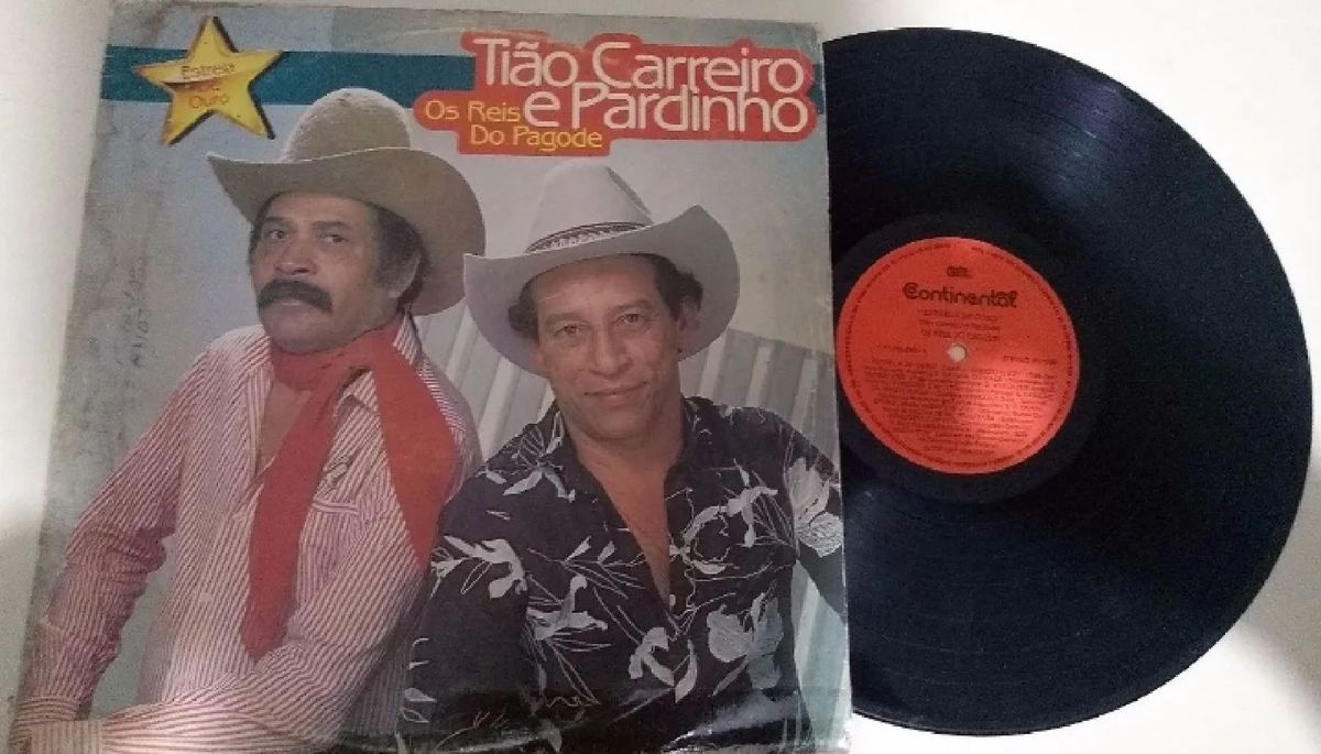 Disco De Vinil Lp Ti O Carreiro E Pardinho Estrela De Ouro