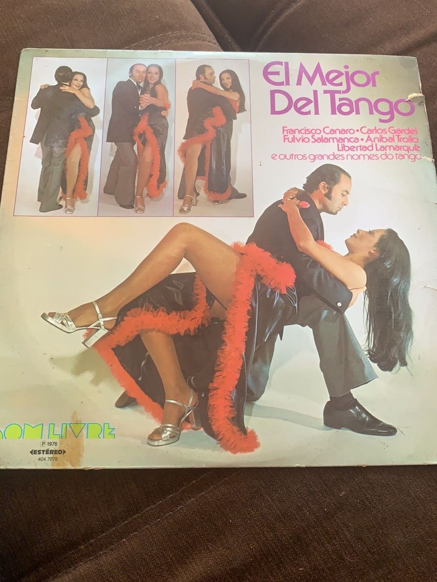 Disco de Vinil para Colecionadores Móvel p Casa Tango Usado 51933241