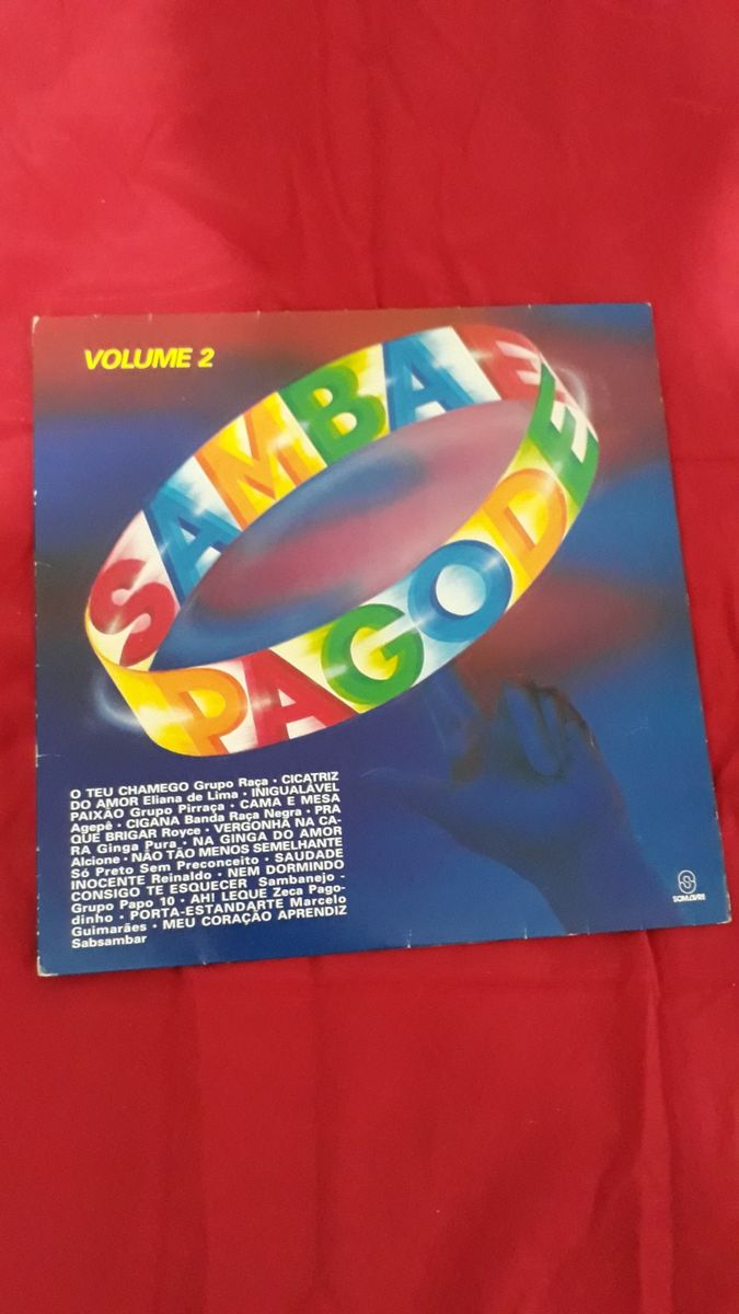 Disco De Vinil Samba E Pagode Vol Item De M Sica Som Livre Usado