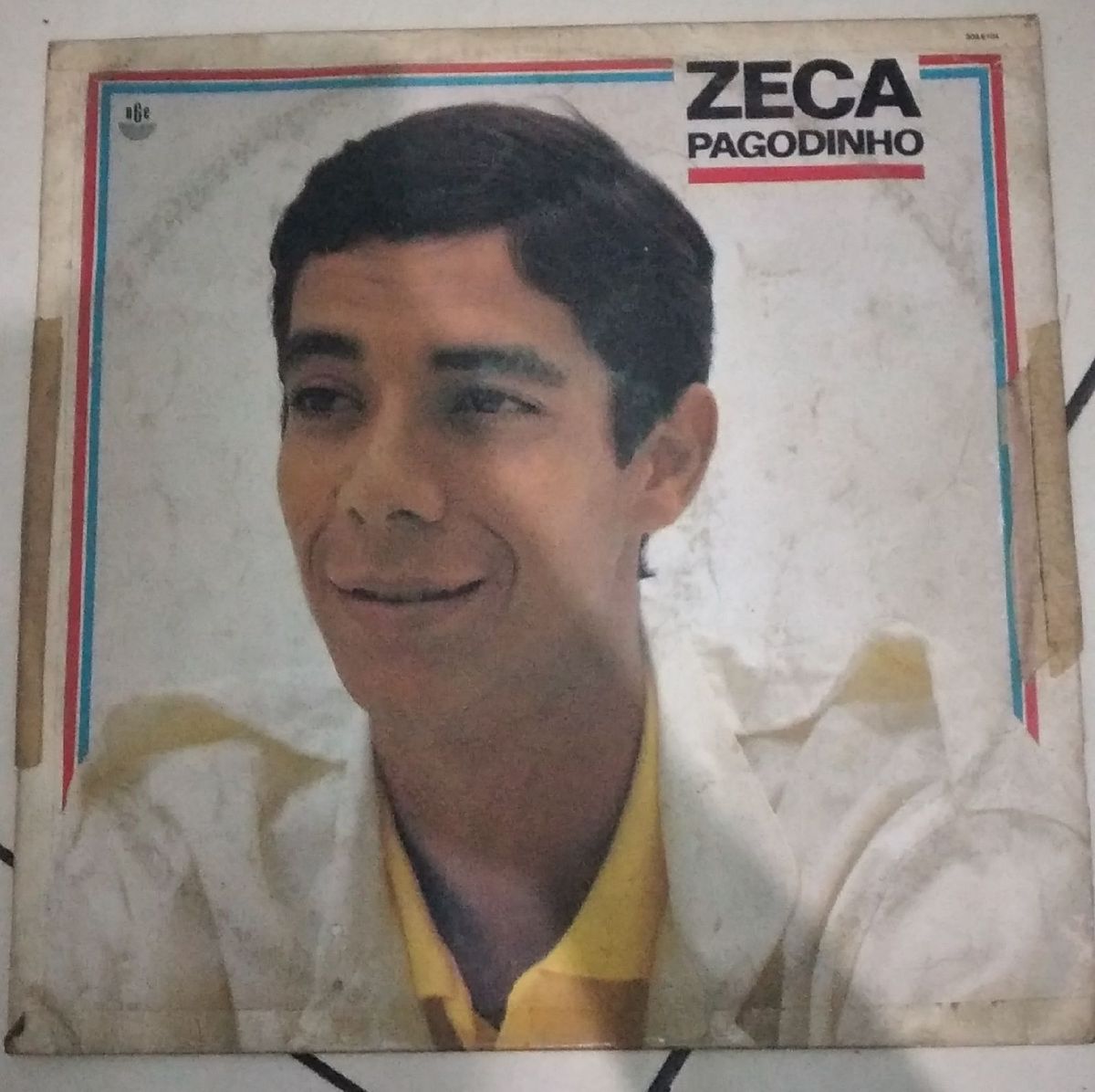 Disco De Vinil Zeca Pagodinho Produto Vintage E Retro Rge Usado