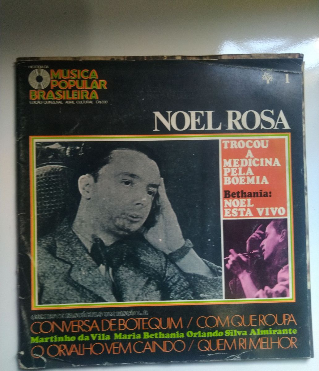 Disco Vinil A Historia Da Musica Popular Brasileira Noel Rosa Item De