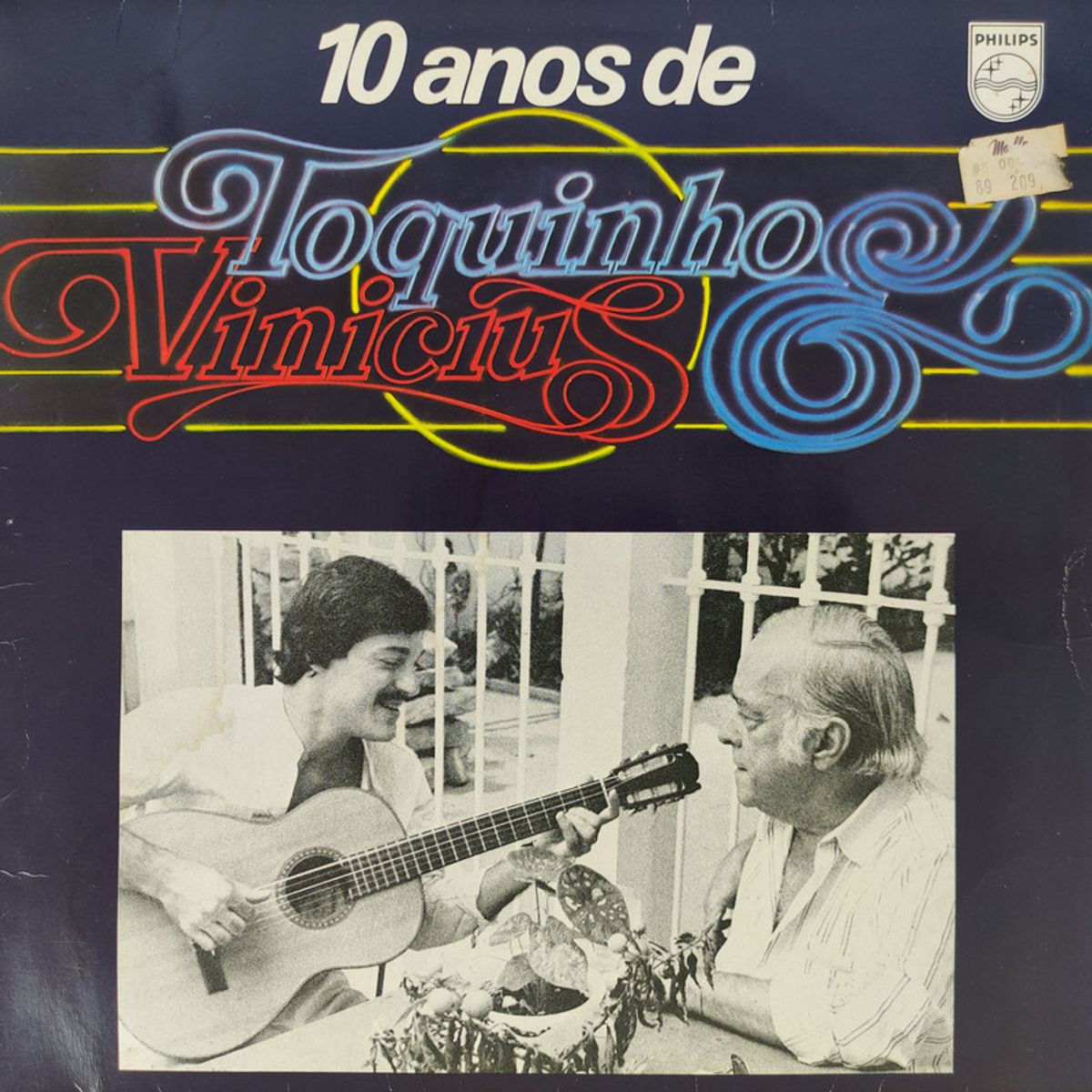 Disco Vinil Lp Vinícius de Moraes e Toquinho 10 Anos Item de Música