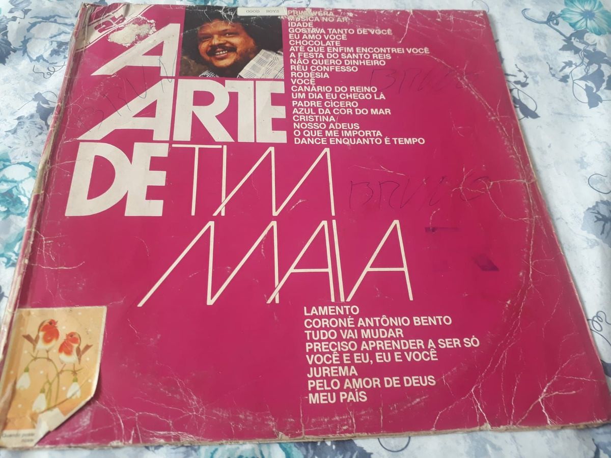 Disco Vinil Tim Maia Item de Música Usado 73827346 enjoei