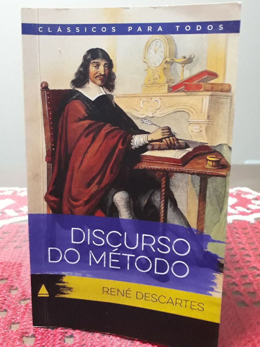 Discurso do Método René Descartes Livro Nova Fronteira Nunca Usado