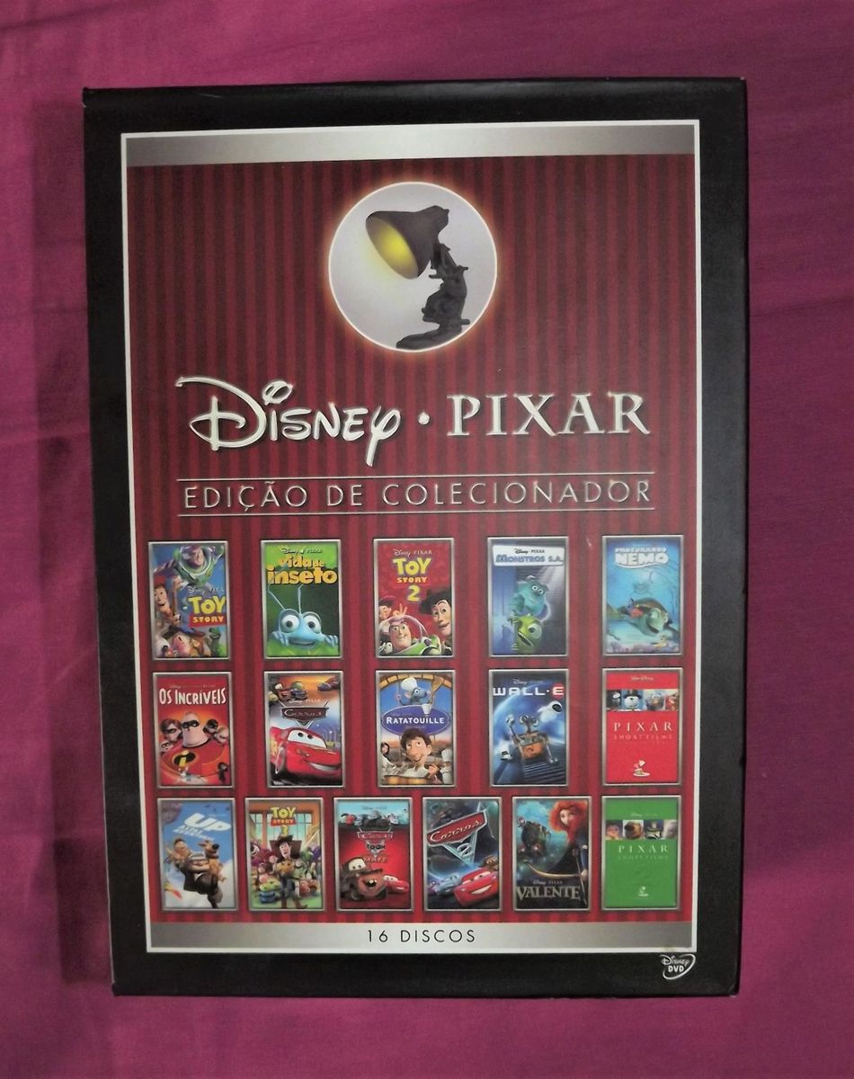 Disney Pixar Edi O De Colecionador Discos Filme E S Rie