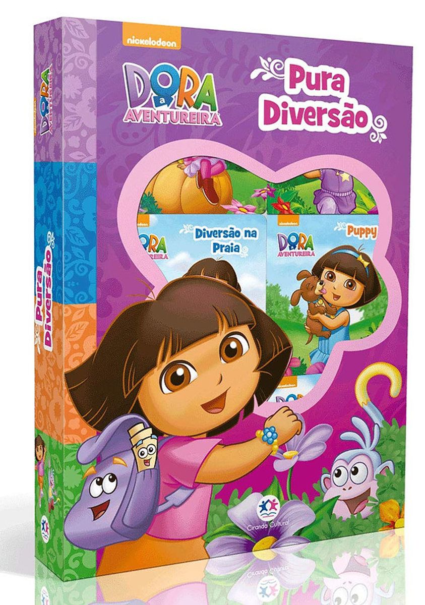 Dora Aventureira Pura Divers O Mini Livros Ilustrados Livro