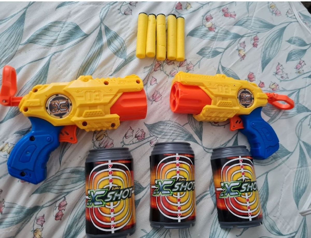 Duas Pistolas Nerf Brinquedo Nerf Usado 64546651 Enjoei