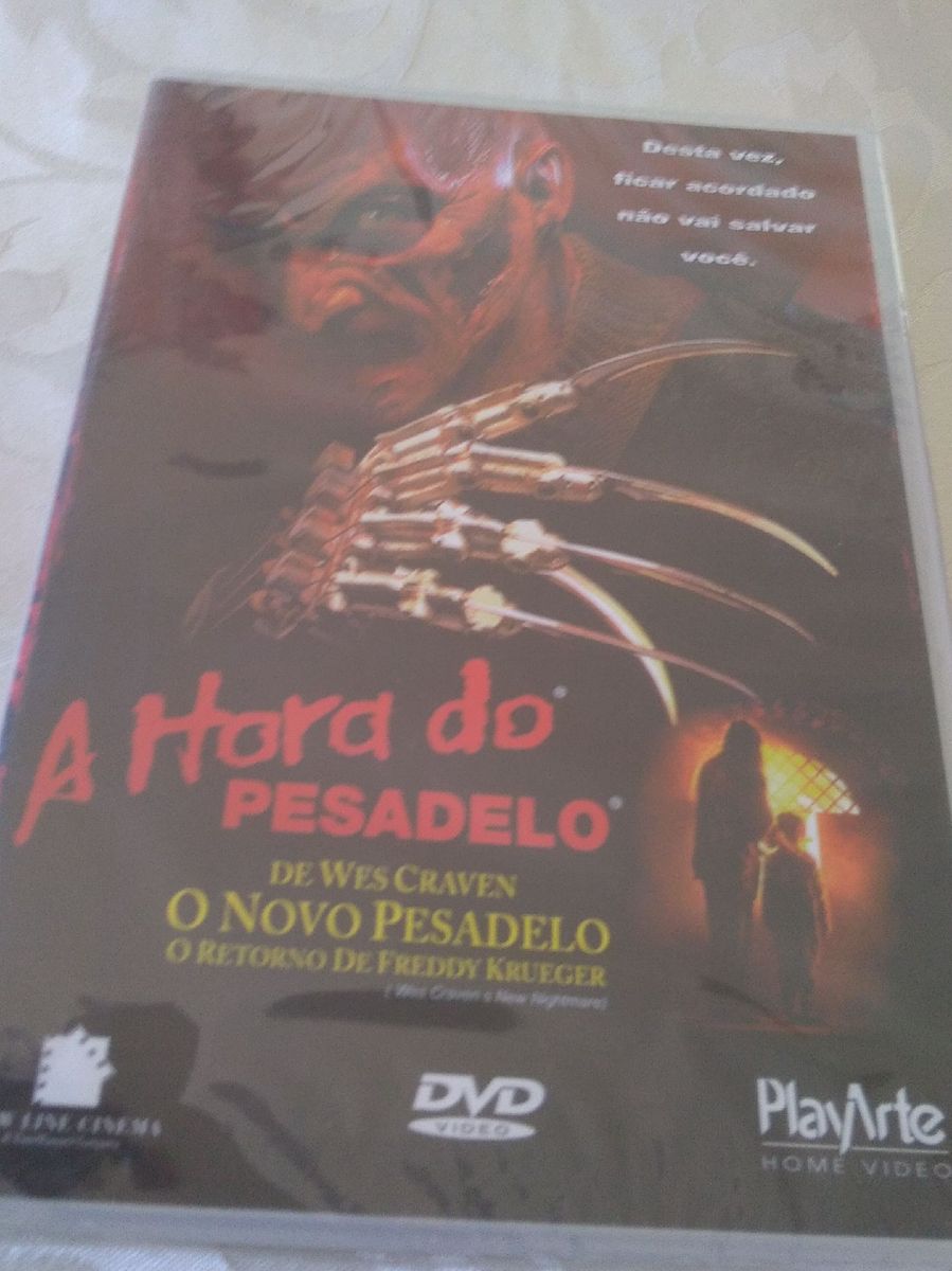 Dvd a Hora do Pesadelo o Novo Pesadelo Filme e Série Dvd Nunca Usado