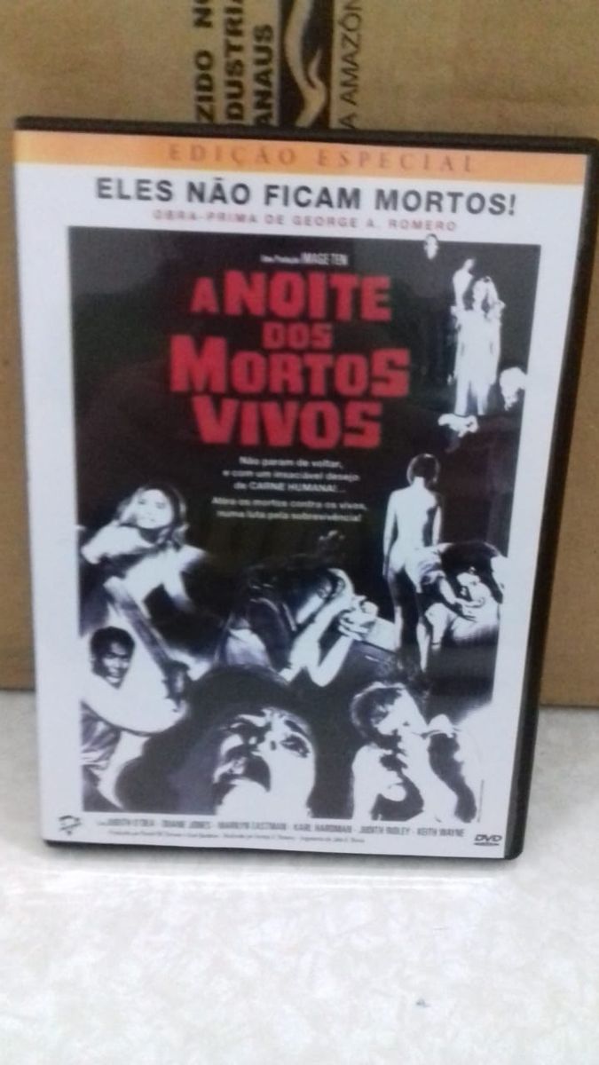 Dvd A Noite Dos Mortos Vivos 1968 Dual Audio Dublado Hd 720p