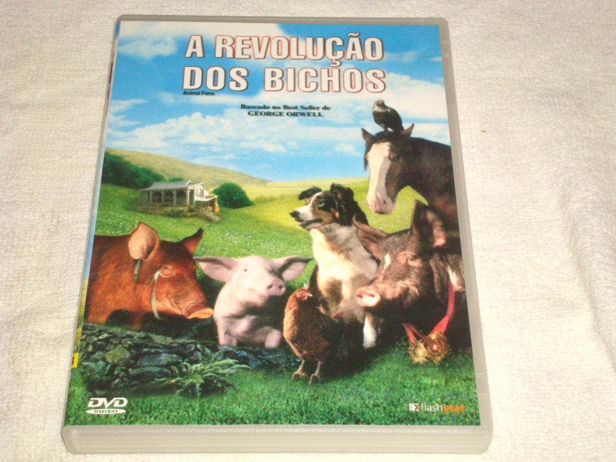 Dvd a Revolução Dos Bichos Dvd Nacional e Original Filme e Série